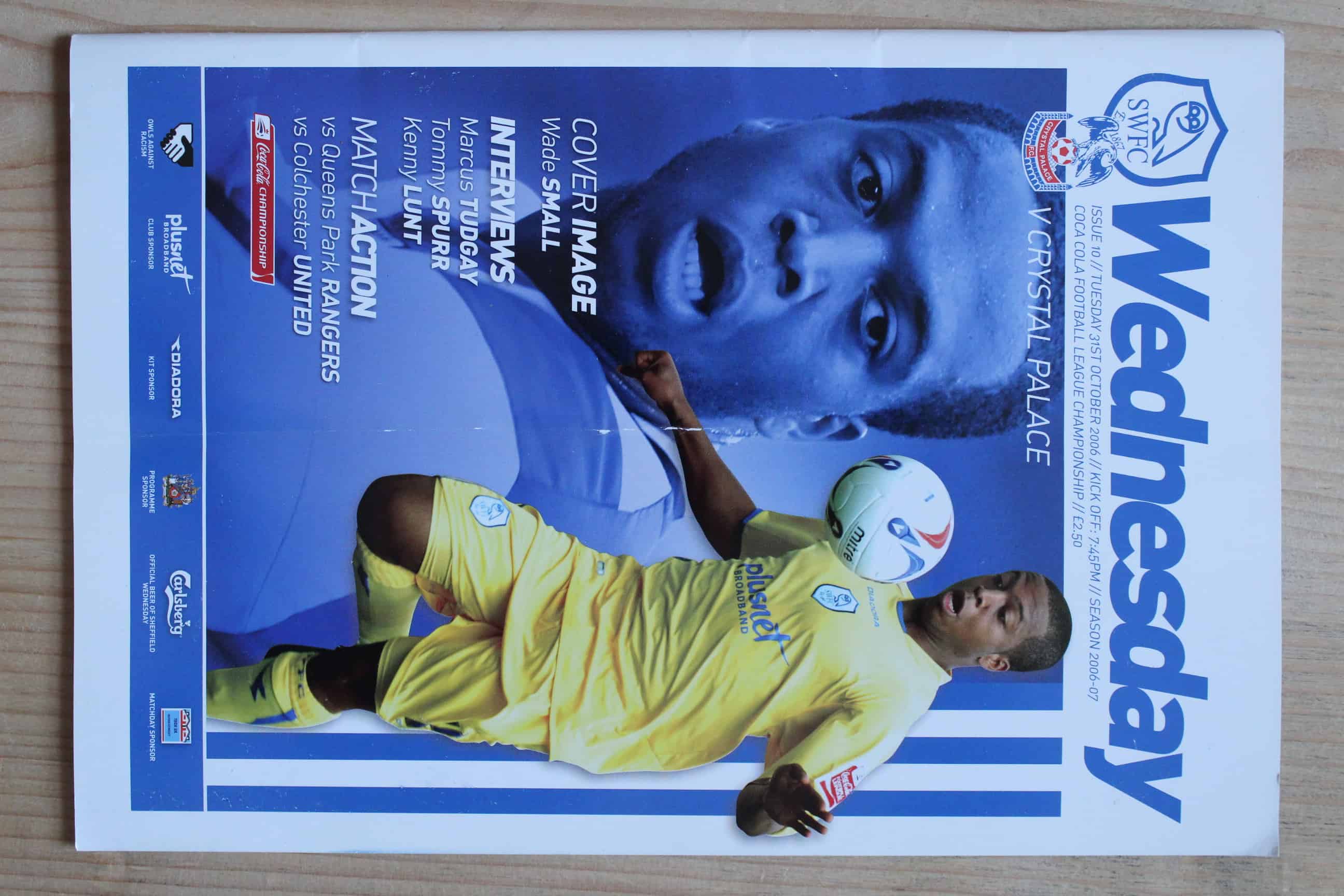 Sheffield Wednesday FC  v Crystal Palace FC